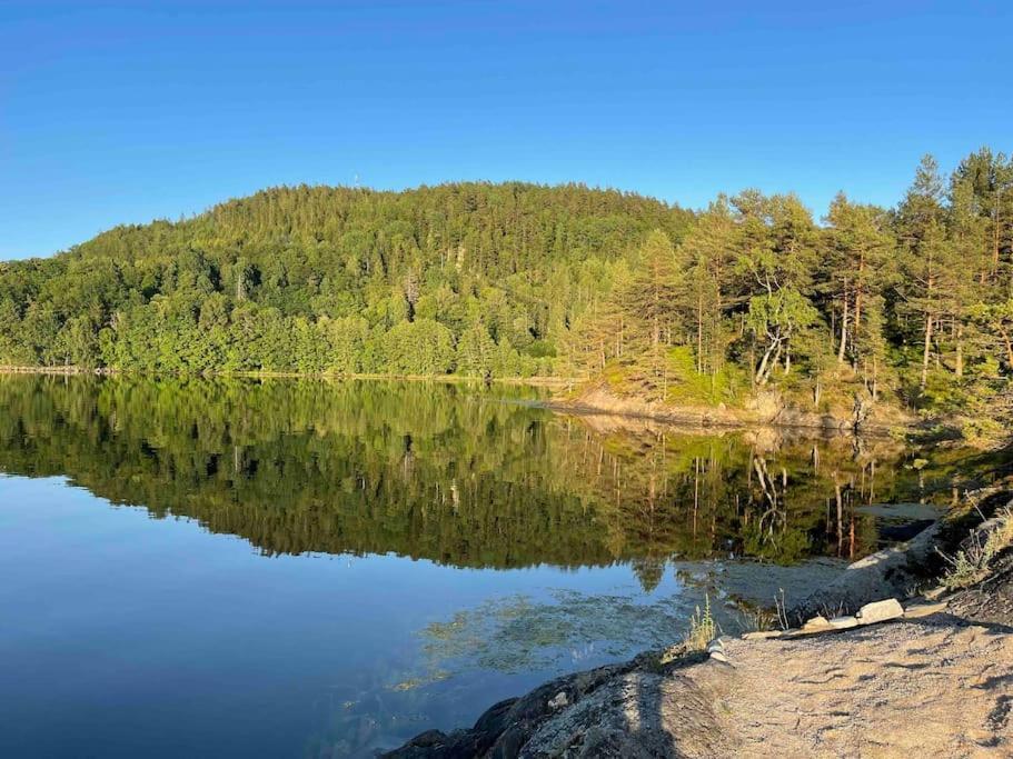 Bosvik Gard, Nyrenovert Leilighet I Hovedhus Fra 1756 Risør Esterno foto